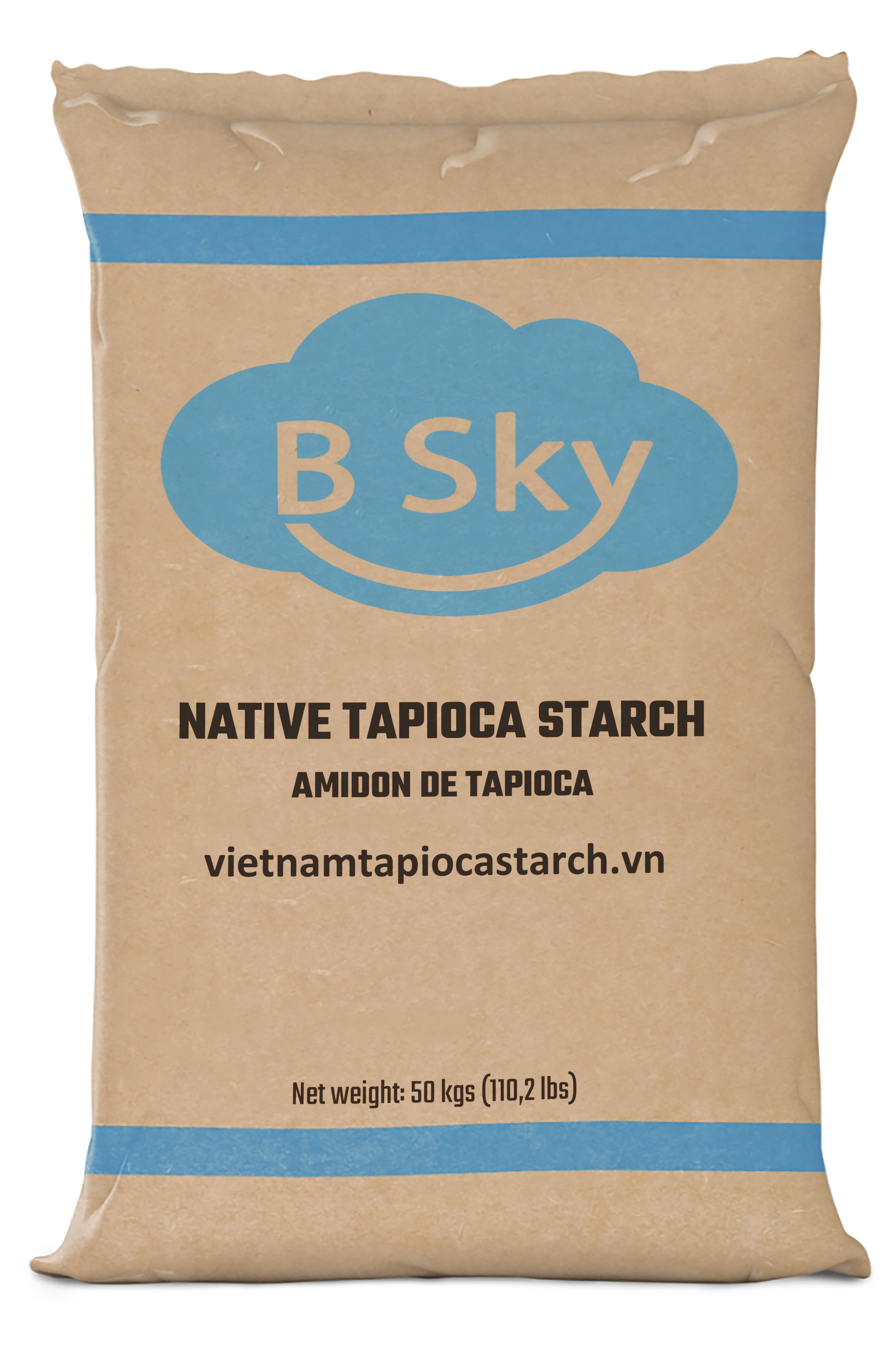 Native Tapioca Starch Kraft bag