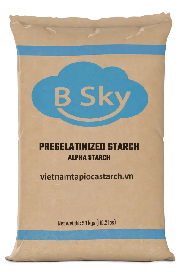 Pregelatinized Tapioca starch (Alpha starch)