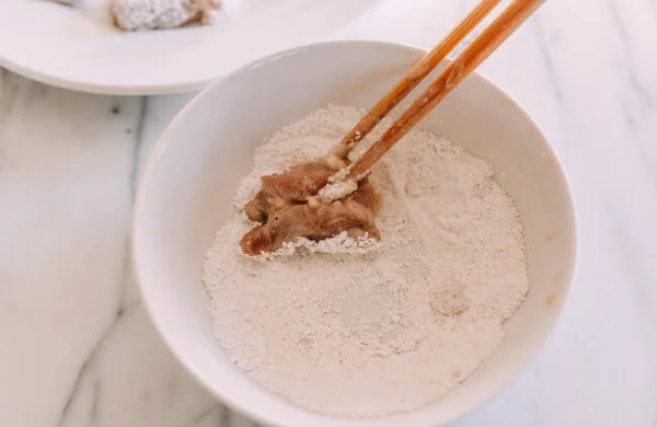 Coat Chicken Meat with Granulated Cassava starch