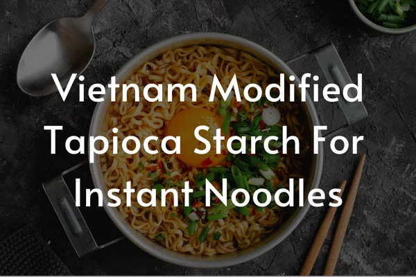 Vietnam Modified Tapioca Starch For Instant Noodles