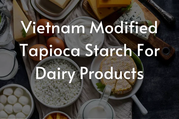 Vietnam Modified Tapioca Starch For Dairy Products